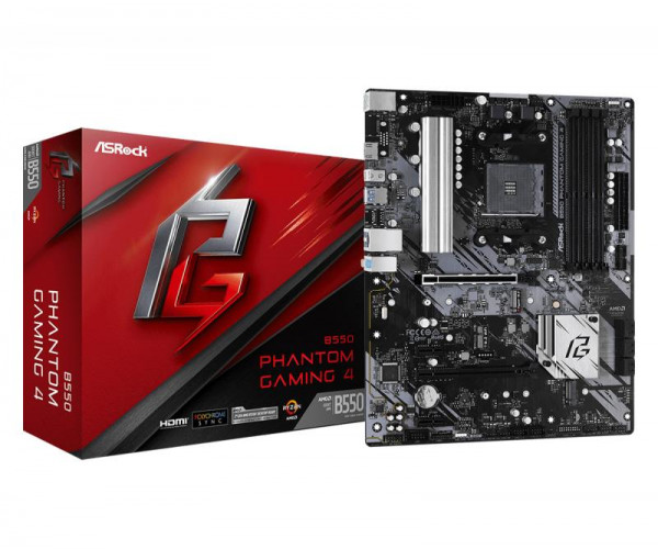 Mainboard ASRock B550 Phantom Gam.4 AM4 ATX HDMI